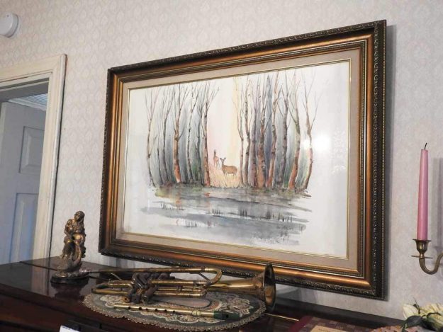 Akvarelleja kotiin ja nayttelyyn