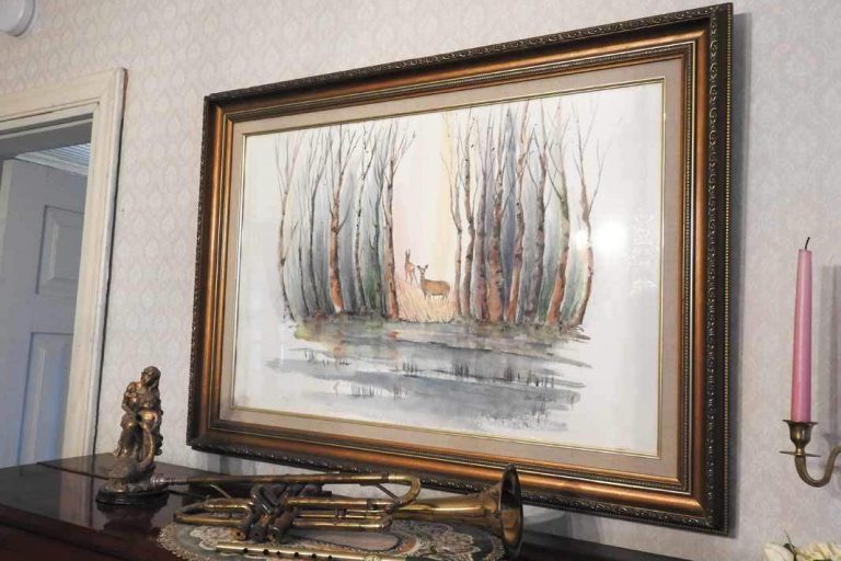 Akvarelleja kotiin ja nayttelyyn